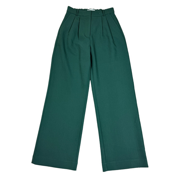 Abercrombie & Fitch Womens Size 27/4 Green Trouser Pants - Picture 1 of 8